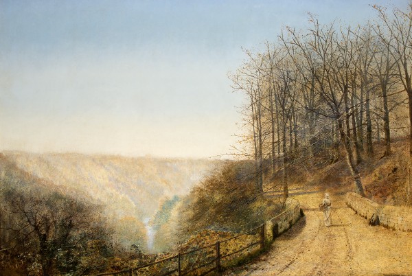 Late Autumn on the Esk by John Atkinson Grimshaw